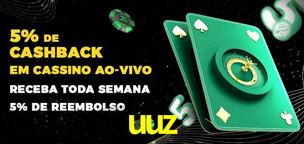 Promoções do cassino ao Vivo uuz